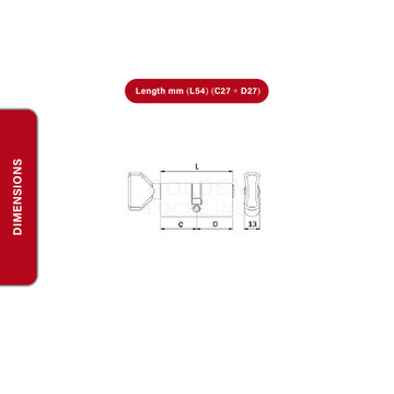 Iseo Mortise Lock and Cylinder 56-627CPBR-Plus